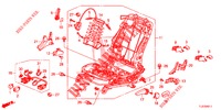 VORNE SITZKOMPONENTEN (G.) (HAUTEUR MANUELLE) für Honda ACCORD TOURER DIESEL 2.2 ELEGANCE PACK 5 Türen 5 gang automatikgetriebe 2014