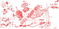 WAHLHEBEL (LH) für Honda ACCORD TOURER DIESEL 2.2 ELEGANCE PACK 5 Türen 5 gang automatikgetriebe 2014