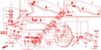 HAUPTBREMSZYLINDER/MASTER POWER (LH) für Honda ACCORD TOURER DIESEL 2.2 LUXURY 5 Türen 5 gang automatikgetriebe 2014