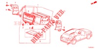 AUDIOEINHEIT (NAVIGATION) für Honda ACCORD TOURER DIESEL 2.2 LUXURY 5 Türen 6 gang-Schaltgetriebe 2014