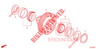 DIFFERENTIAL (DIESEL) für Honda ACCORD TOURER DIESEL 2.2 LUXURY 5 Türen 6 gang-Schaltgetriebe 2014