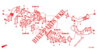 EGR STEUERVENTIL (DIESEL) für Honda ACCORD TOURER DIESEL 2.2 LUXURY 5 Türen 6 gang-Schaltgetriebe 2014