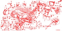 INSTRUMENTENBRETT, OBEN (LH) für Honda ACCORD TOURER DIESEL 2.2 LUXURY 5 Türen 6 gang-Schaltgetriebe 2014