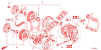 KLIMAANLAGE (COMPRESSEUR) (DIESEL) für Honda ACCORD TOURER DIESEL 2.2 LUXURY 5 Türen 6 gang-Schaltgetriebe 2014