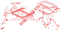 SCHIEBEDACH  für Honda ACCORD TOURER DIESEL 2.2 LUXURY 5 Türen 6 gang-Schaltgetriebe 2014