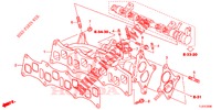 ANSAUGKRUEMMER (DIESEL) für Honda ACCORD TOURER DIESEL 2.2 S 5 Türen 6 gang-Schaltgetriebe 2014