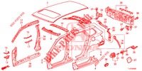 AUSSENBLECHE/TAFEL, HINTEN  für Honda ACCORD TOURER DIESEL 2.2 S 5 Türen 6 gang-Schaltgetriebe 2014