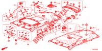 DACHVERKLEIDUNG  für Honda ACCORD TOURER DIESEL 2.2 S 5 Türen 6 gang-Schaltgetriebe 2014