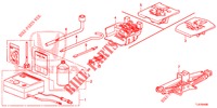 WERKZEUGE/WAGENHEBER  für Honda ACCORD TOURER DIESEL 2.2 S 5 Türen 6 gang-Schaltgetriebe 2014