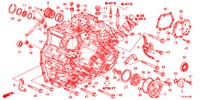GETRIEBEGEHAEUSE (DIESEL) für Honda ACCORD TOURER DIESEL 2.2 S 5 Türen 5 gang automatikgetriebe 2014