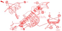 GUMMITUELLE (ARRIERE) für Honda ACCORD TOURER DIESEL 2.2 S 5 Türen 5 gang automatikgetriebe 2014