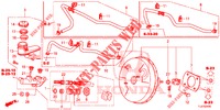 HAUPTBREMSZYLINDER/MASTER POWER (LH) für Honda ACCORD TOURER DIESEL 2.2 S 5 Türen 5 gang automatikgetriebe 2014