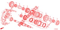 HAUPTWELLE (DIESEL) für Honda ACCORD TOURER DIESEL 2.2 SH 5 Türen 6 gang-Schaltgetriebe 2014