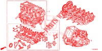 MOTOREINHEIT/GETRIEBE KOMPL. (DIESEL) für Honda ACCORD TOURER DIESEL 2.2 SH 5 Türen 6 gang-Schaltgetriebe 2014