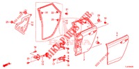 TUERBLECHE, HINTEN(4D)  für Honda ACCORD TOURER DIESEL 2.2 SH 5 Türen 6 gang-Schaltgetriebe 2014