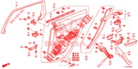 TUERVERKLEIDUNG, HINTEN(4D)  für Honda ACCORD TOURER DIESEL 2.2 SH 5 Türen 6 gang-Schaltgetriebe 2014