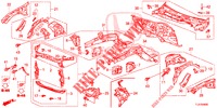 VORDERE TRENNWAND/STIRNWAND  für Honda ACCORD TOURER DIESEL 2.2 SH 5 Türen 6 gang-Schaltgetriebe 2014