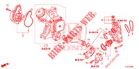 WASSERPUMPE/THERMOSTAT (DIESEL) für Honda ACCORD TOURER DIESEL 2.2 SH 5 Türen 6 gang-Schaltgetriebe 2014