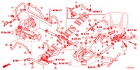 WASSERSCHLAUCH/HEIZUNGSSCHACHT (DIESEL) für Honda ACCORD TOURER DIESEL 2.2 SH 5 Türen 6 gang-Schaltgetriebe 2014