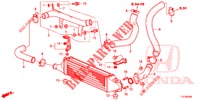 ZWESCHENKUEHLERINHEIT (2) für Honda ACCORD TOURER DIESEL 2.2 SH 5 Türen 6 gang-Schaltgetriebe 2014