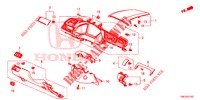 INSTRUMENT, ZIERSTUECK (COTE DE CONDUCTEUR) (LH) für Honda CIVIC 1.5 CONFORT 4 Türen 6 gang-Schaltgetriebe 2017