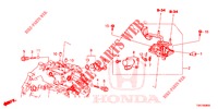 SCHALTHEBEL (1.5L/2.0L) für Honda CIVIC 1.5 CONFORT 4 Türen 6 gang-Schaltgetriebe 2017
