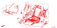 VORNE SITZKOMPONENTEN (D.) (LH) (3) für Honda CIVIC 1.5 CONFORT 4 Türen 6 gang-Schaltgetriebe 2017