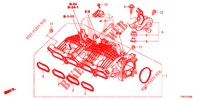 ANSAUGKRUEMMER (1.5L) für Honda CIVIC 1.5 ELEGANCE 4 Türen 6 gang-Schaltgetriebe 2017