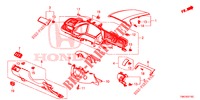 INSTRUMENT, ZIERSTUECK (COTE DE CONDUCTEUR) (LH) für Honda CIVIC 1.5 ELEGANCE 4 Türen vollautomatische 2017