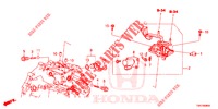 SCHALTHEBEL (1.5L/2.0L) für Honda CIVIC 1.5 EXCLUSIVE 4 Türen 6 gang-Schaltgetriebe 2017