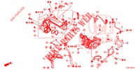 TURBOLADER  für Honda CIVIC 1.5 EXCLUSIVE 4 Türen 6 gang-Schaltgetriebe 2017