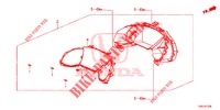 DREHZAHLMESSER (NS) für Honda CIVIC 1.5 EXCLUSIVE 4 Türen vollautomatische 2017