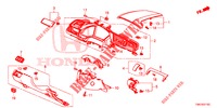 INSTRUMENT, ZIERSTUECK (COTE DE CONDUCTEUR) (LH) für Honda CIVIC 1.5 EXCLUSIVE 4 Türen vollautomatische 2017