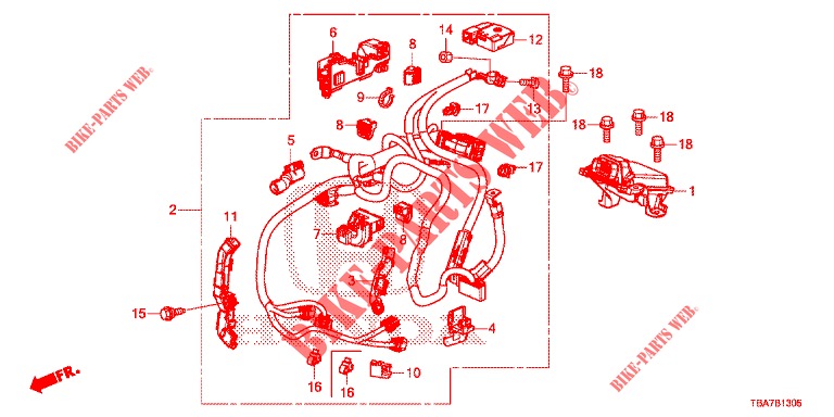 TRANSMISSION CONTROL (1.5L) für Honda CIVIC 1.5 EXCLUSIVE 4 Türen vollautomatische 2017