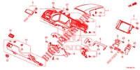 INSTRUMENT, ZIERSTUECK (COTE DE CONDUCTEUR) (LH) für Honda CIVIC DIESEL 1.6 ENTRY 4 Türen 6 gang-Schaltgetriebe 2018