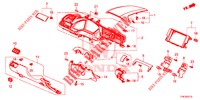 INSTRUMENT, ZIERSTUECK (COTE DE CONDUCTEUR) (LH) für Honda CIVIC DIESEL 1.6 MID 4 Türen 6 gang-Schaltgetriebe 2018
