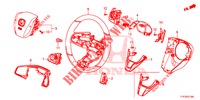 LENKRAD (SRS) für Honda CIVIC DIESEL 1.6 MID 4 Türen 6 gang-Schaltgetriebe 2018