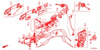 TUERSCHLOESSER, VORNE/AEUSSERER GRIFF  für Honda CIVIC DIESEL 1.6 MID 4 Türen 6 gang-Schaltgetriebe 2018
