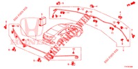 EINPARKSENSOR  für Honda CIVIC DIESEL 1.6 MID 4 Türen 9 gang automatikgetriebe 2018