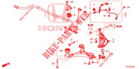 GELENK, VORNE  für Honda CIVIC 1.4 COMFORT 5 Türen 6 gang-Schaltgetriebe 2012