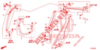 KLIMAANLAGE (FLEXIBLES/TUYAUX) (LH) für Honda CIVIC 1.4 COMFORT 5 Türen 6 gang-Schaltgetriebe 2012