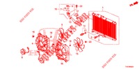 KUEHLER (1.4L) für Honda CIVIC 1.4 COMFORT 5 Türen 6 gang-Schaltgetriebe 2012