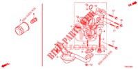 OELPUMPE (1.4L) für Honda CIVIC 1.4 COMFORT 5 Türen 6 gang-Schaltgetriebe 2012