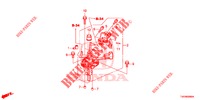 SCHALTHEBEL(MT)  für Honda CIVIC 1.4 COMFORT 5 Türen 6 gang-Schaltgetriebe 2012