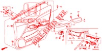 TUERVERKLEIDUNG, VORNE (LH) für Honda CIVIC 1.4 COMFORT 5 Türen 6 gang-Schaltgetriebe 2012