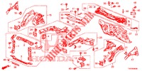 VORDERE TRENNWAND/STIRNWAND  für Honda CIVIC 1.4 COMFORT 5 Türen 6 gang-Schaltgetriebe 2012