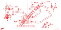 WASSERSCHLAUCH/HEIZUNGSSCHACHT (1.4L) (LH) für Honda CIVIC 1.4 COMFORT 5 Türen 6 gang-Schaltgetriebe 2012