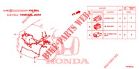 ELEKTR. STECKVERBINDER (ARRIERE) für Honda CIVIC 1.4 S 5 Türen 6 gang-Schaltgetriebe 2012
