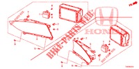 MITTLERES DISPLAY  für Honda CIVIC 1.4 S 5 Türen 6 gang-Schaltgetriebe 2012