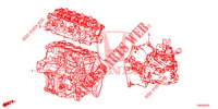 MOTOREINHEIT/GETRIEBE KOMPL. (1.4L) für Honda CIVIC 1.4 S 5 Türen 6 gang-Schaltgetriebe 2012